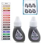 2 шт., одноразовые тату-чернила для бровей и губ