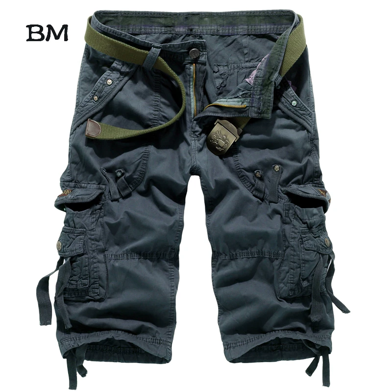 Брюки-карго мужские армейский зеленый лето 2020 | Мужская одежда