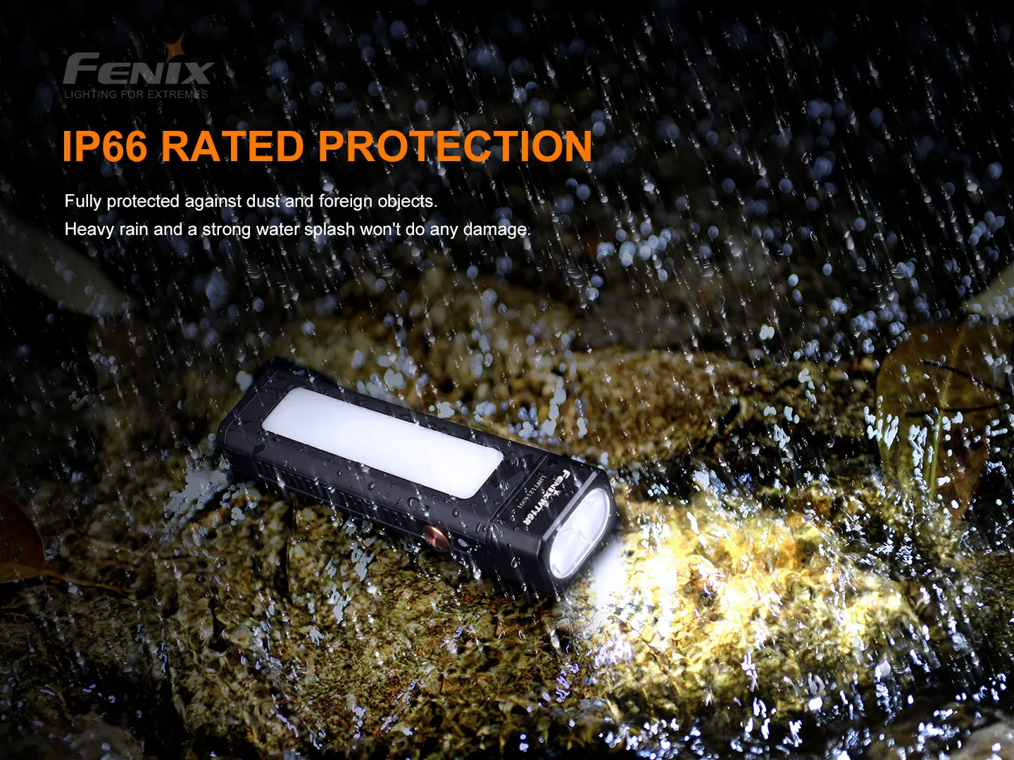 Перезаряжаемая многоцелевая Рабочая лампа FENIX WT16R сочетает в себе прожектор и