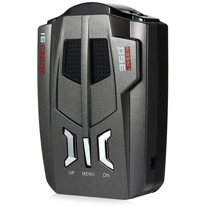 

Auto Car Anti Radar Signal Detector (English/Russian )for Vehicle V9 Speed Voice Alert Warning 16 Band LED Display Detector
