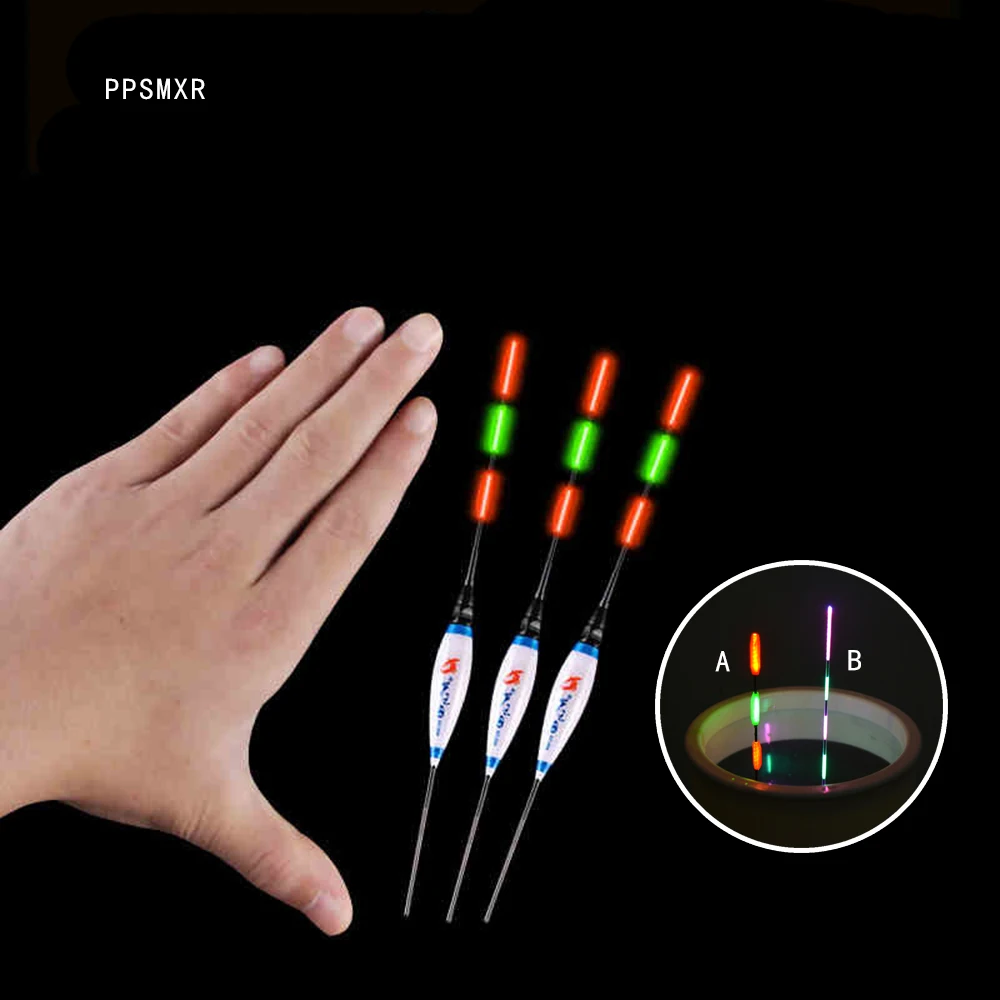 Ночной светильник поплавок для ловли карпа яркий светодиодный электрический