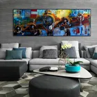 Абстрактная Картина на холсте с самолетом для украшения гостиной, домашний декор, настенные картины для плакат для интерьера Куадрос