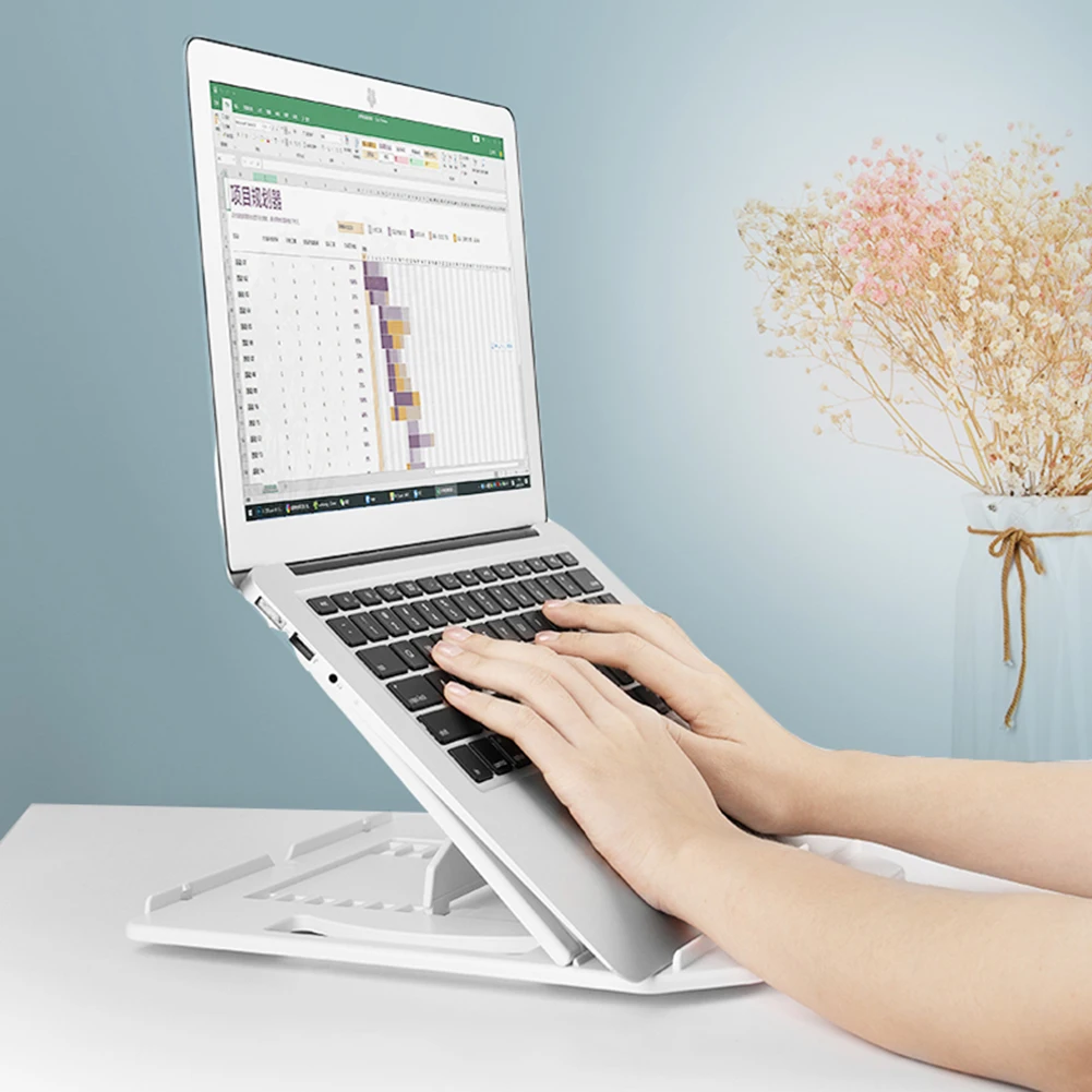 Регулируемая подставка для ноутбука Macbook Pro вращающаяся на 360 градусов Нижняя