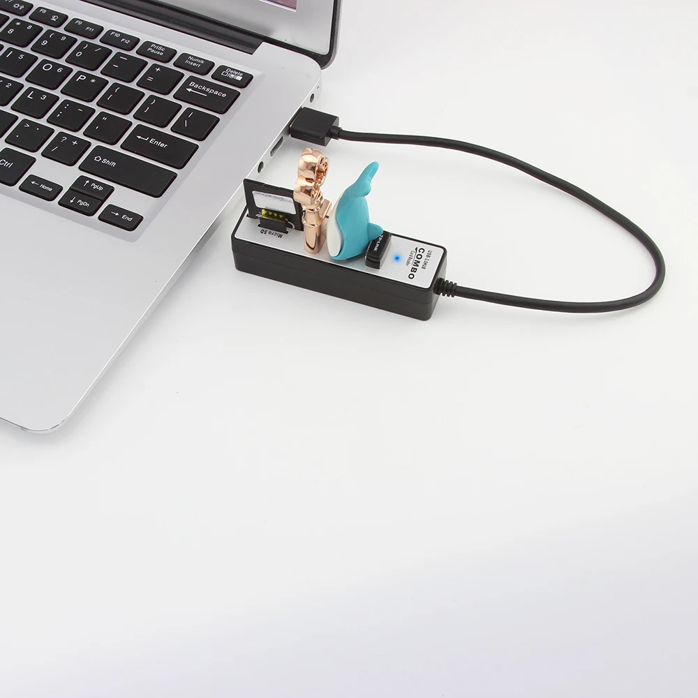 Диагональ 3 0 дюйма многопортовый Разветвитель Usb 2 Hab Micro SD/TF кардридер мини