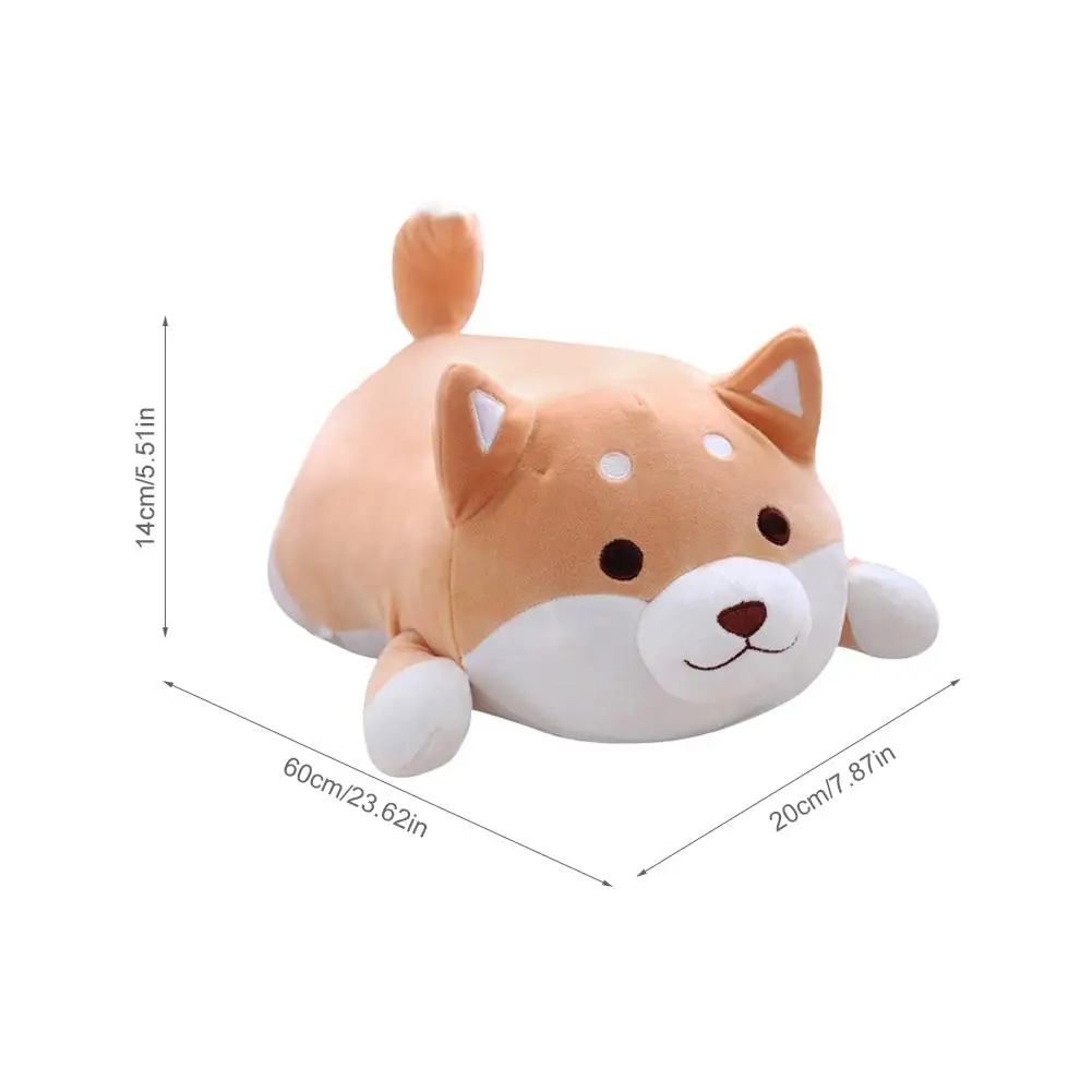 

40/60cm Fat Shiba Inu Dog Plush Doll Toy Kawaii Puppy Dog Shiba Inu Stuffed Doll Cartoon Pillow Toy Gift For Kids Baby Children
