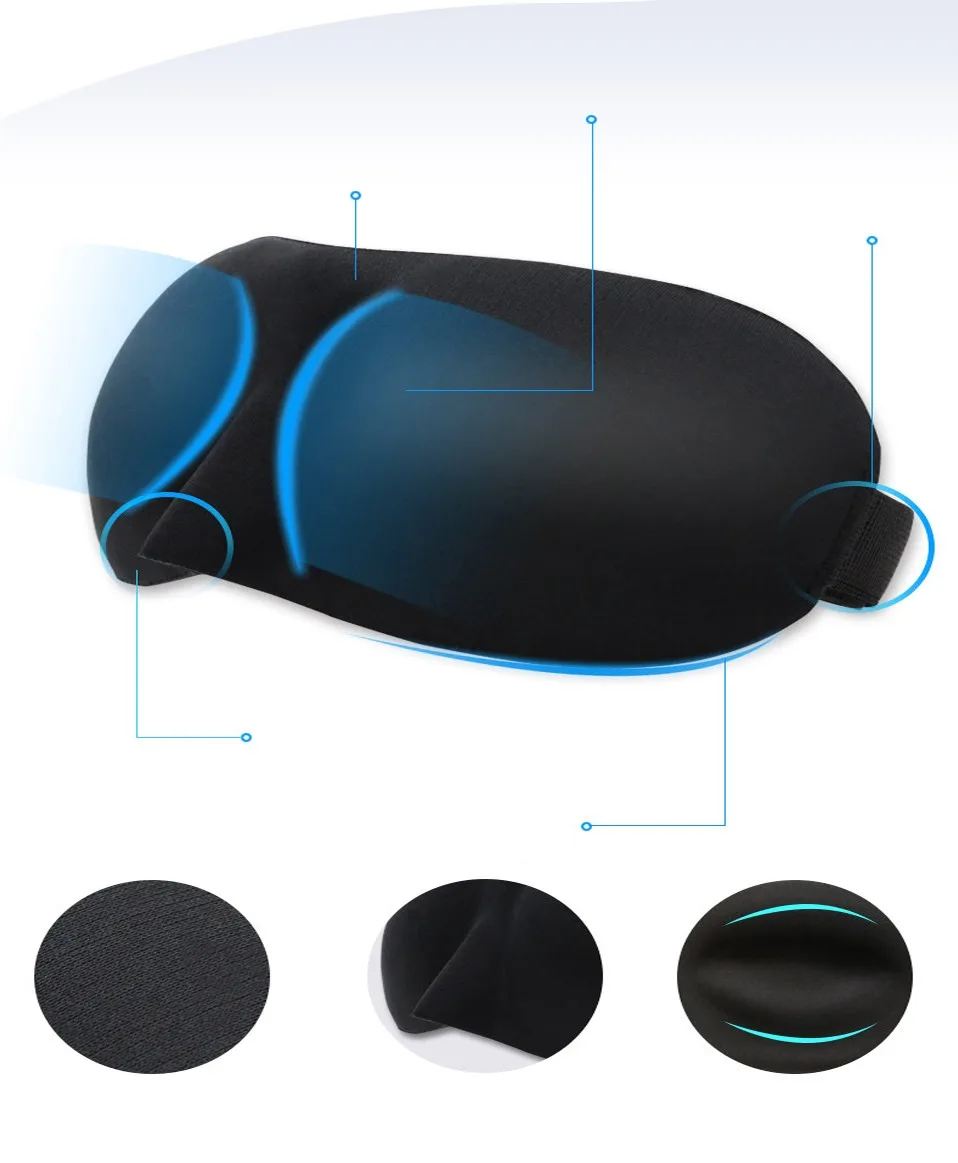 DARSONVAL, 1 шт., 3D маска для сна, маска для век, повязка на глаза, для женщин и мужчин, мягкая, мягкая, для дома, путешествия, отдыха