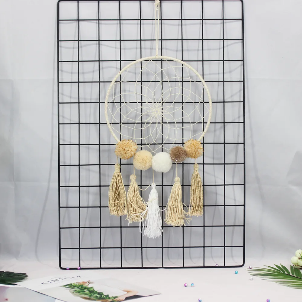 2pcs/Lot Flying Wind Chimes Dream Catcher Handmade Gifts Dreamcatcher Feather Pendant Creative Hollow Wall Hanging | Дом и сад
