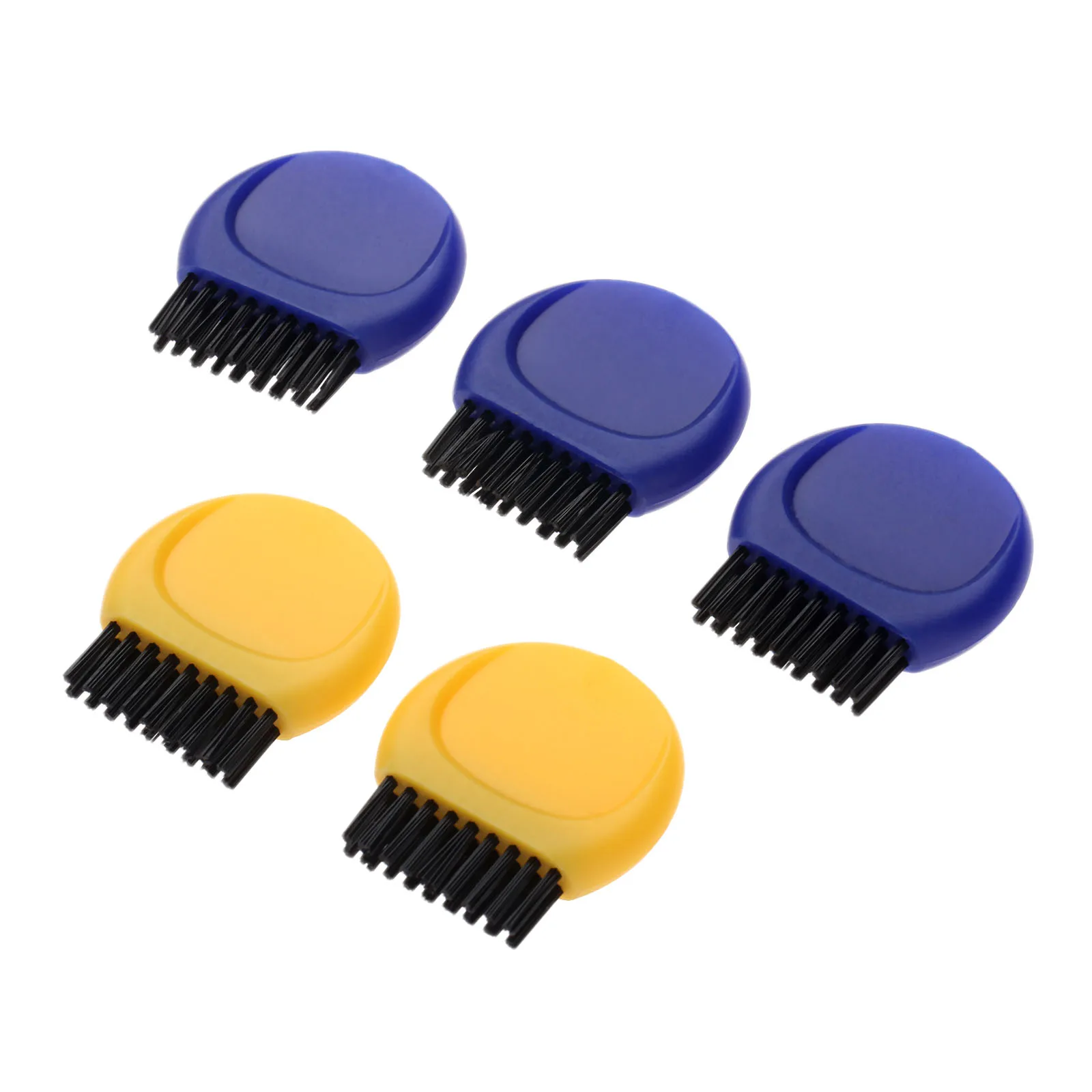 5Pcs/Set Mini Golf Club Brushes Finger Brush 8mm Bristles Height Fit for Cleaning Heads Ball and Shoes Training Aids | Спорт и