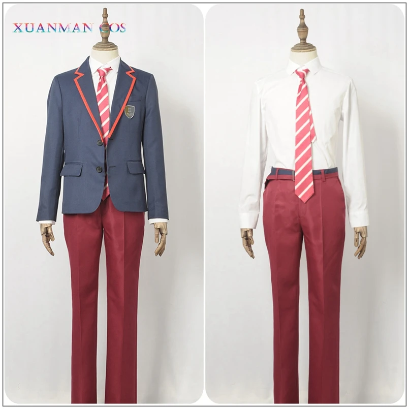 Элитная школьная форма костюм для косплея из ТВ сериала индивидуальная Женская и