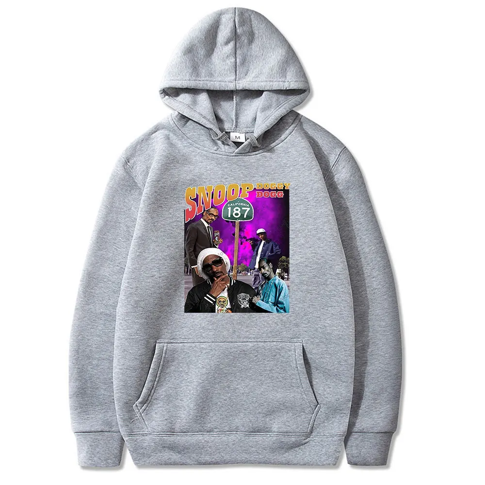 

2021 Hot Sale Snoop Doggy Dogg Cartoon Unisex Comfortabled Long Sleeve Clothes Casual Four Seasons Classic Daily Cotton Clothing
