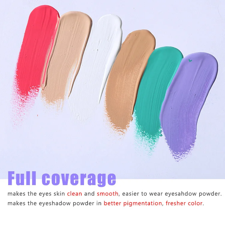 Водостойкая основа для глаз крем макияжа праймер век под тенью консилер