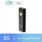 Портативный USB ЦАП Shanling UA2 ES9038Q2MAMP 32 бит768 кГц DSD512 3,5 мм SE и 2,5 мм BAL выделенный усилитель для наушников