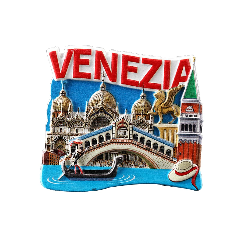 Италия Венеция магниты на холодильник World Travel сувениры украшение дома милые 3D