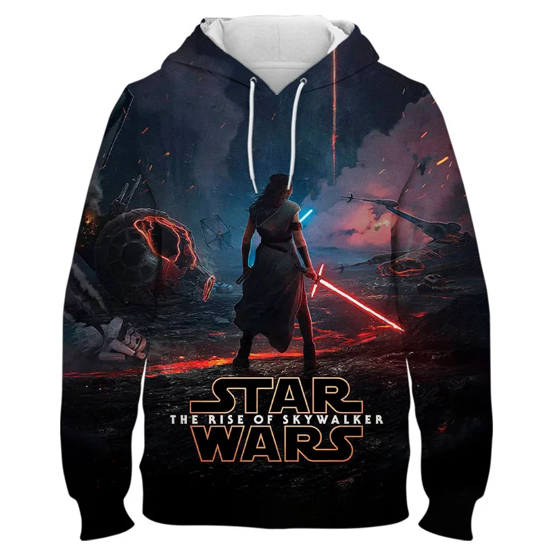 

Movie Star Wars 9 Skywalkers Hoodie Sweatershirts Kylo Ren Sweatshirts Rey Hoodies Wars Cosplay Costumes Skywalker Hoodies Tops