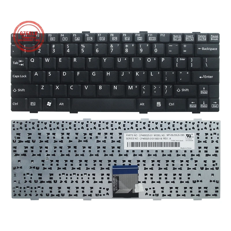 QH GZEELE новая английская клавиатура для ноутбука FUJITSU Lifebook T580 MH380 TH550 | Компьютеры и