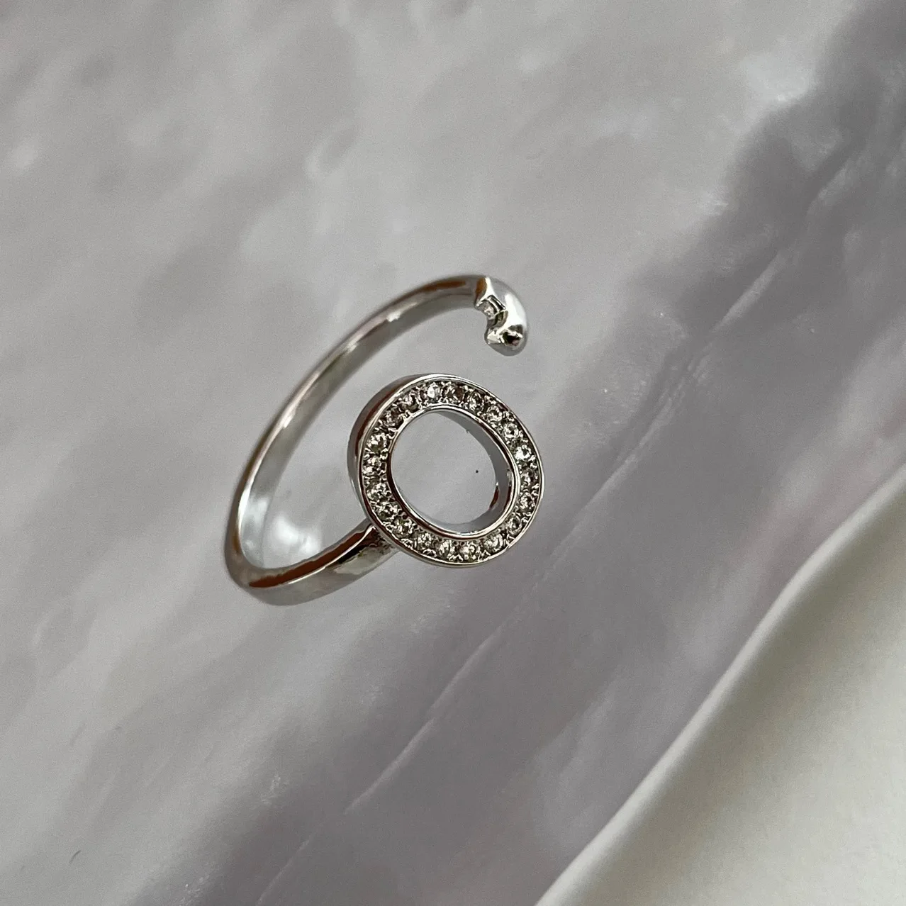 

Cold wind retro open index finger ring female fashion personality niche design adjustable simplicity