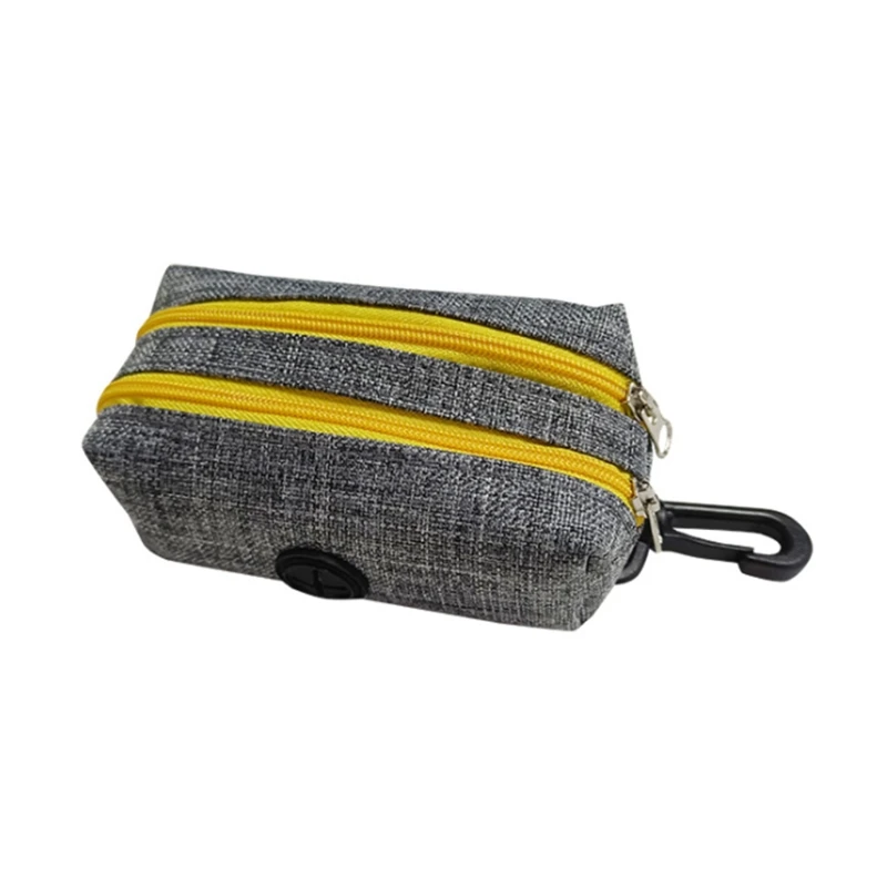 

Portable Pet Puppy Pick Up Poop Bag Dispenser Dog Poop Waste Garbage Holder Q0KA
