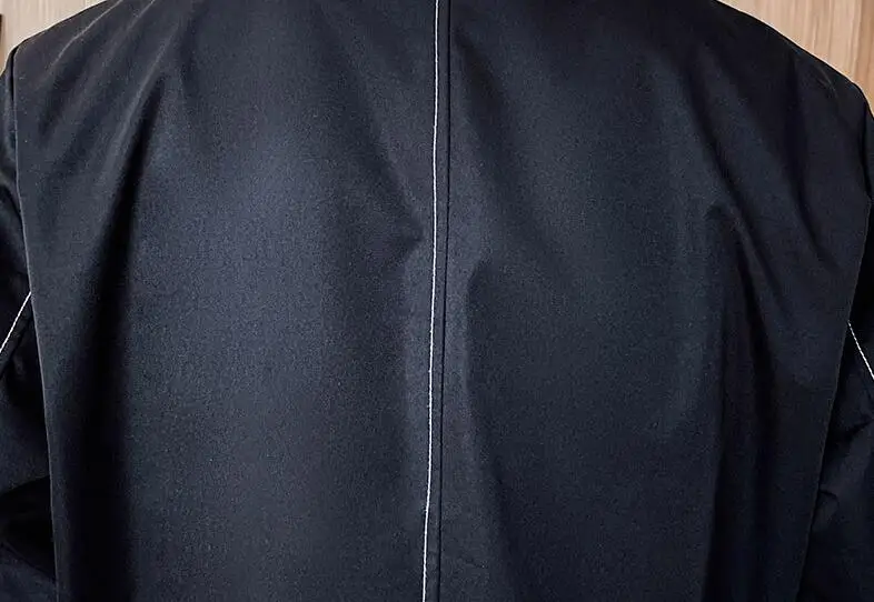 

2020 autumn and winter plus velvet thick jacket men's jacket ins trend loose men's stand-up collar baseball uniform