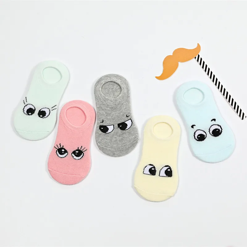 2020 Новая мода 5 пар/лот детские носки тапочки для мальчиков и девочек Короткие