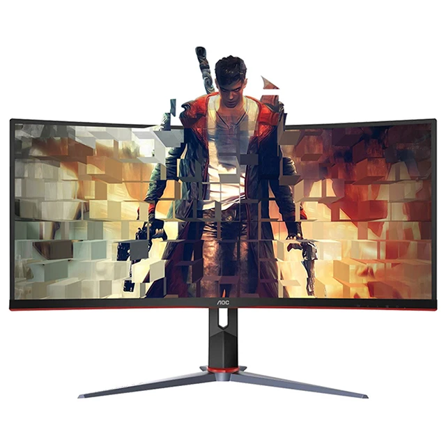

AOC CU34G2X 34-inch quasi 4K with fish screen 144Hz gaming monitor 21:9 curved screen HDR screen