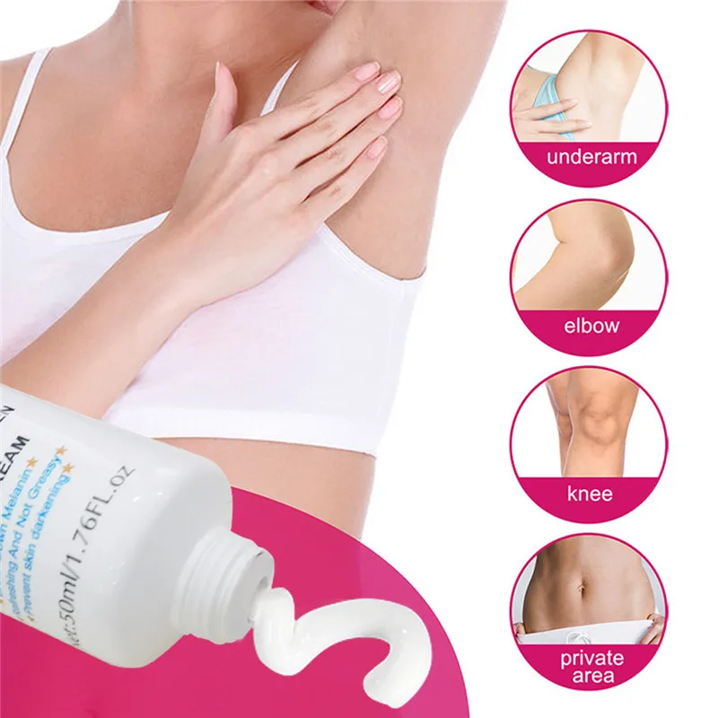 Kojic кислота коллаген отбеливающий крем для подмышек темной и черной кожи