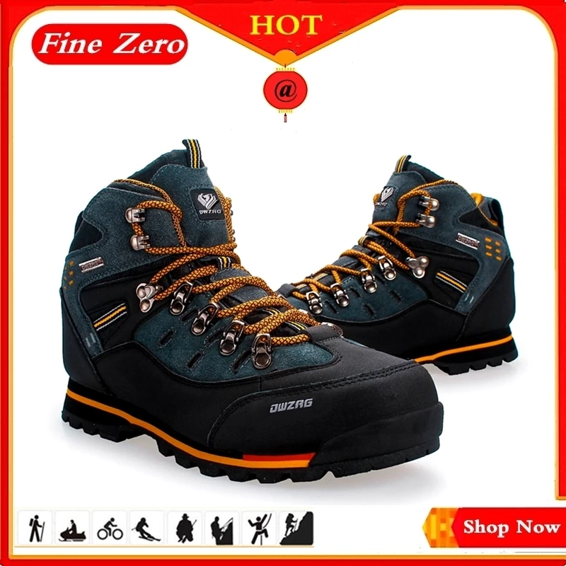 Новое поступление Классические Стильные мужские треккинговые ботинки мужская