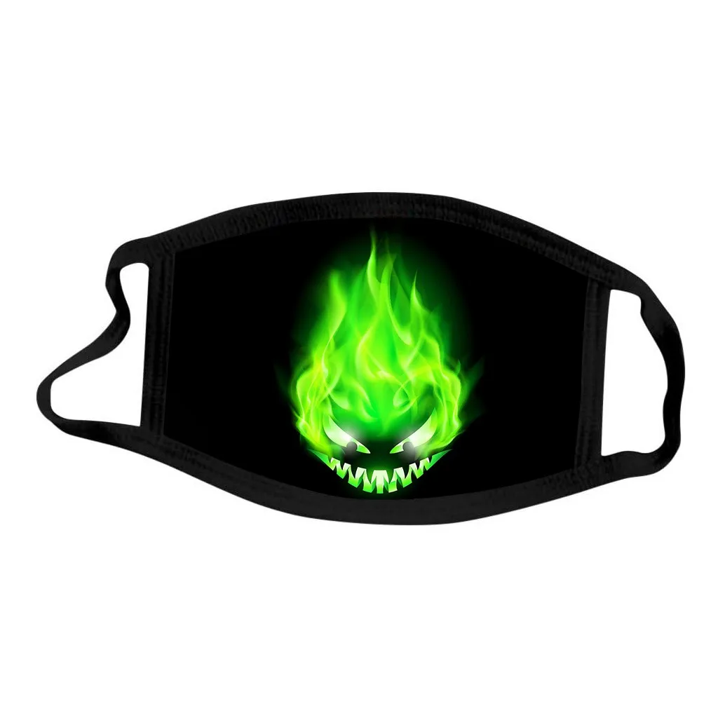 2020 Унисекс Новая взрослая маска для Хэллоуина с принтом головы тыквы дышащая