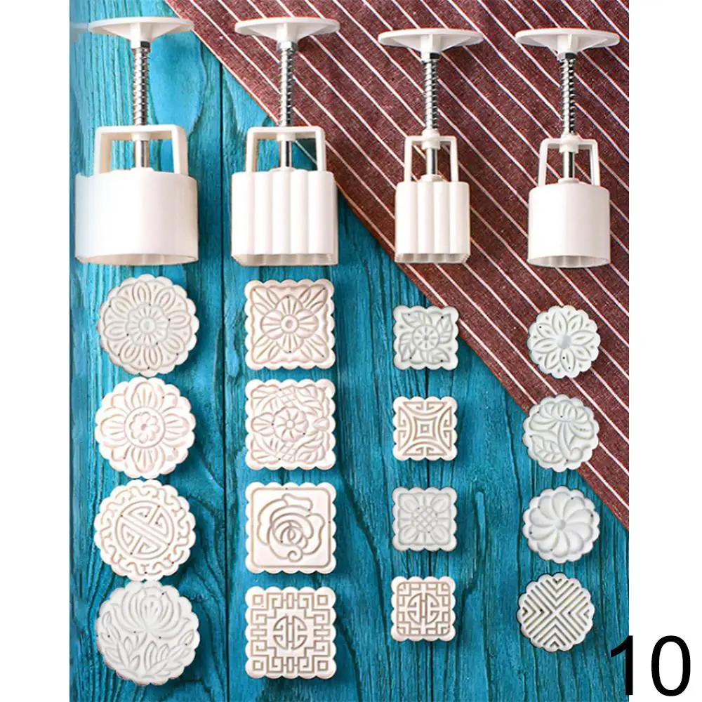 6 / 10 шт. Сделай Сам красивые круглые тесто лунный пряник форма печенье торта