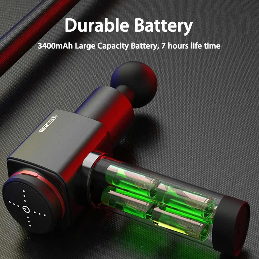 Многофункциональный расслабляющий массажер для массажа мышц массажный пистолет