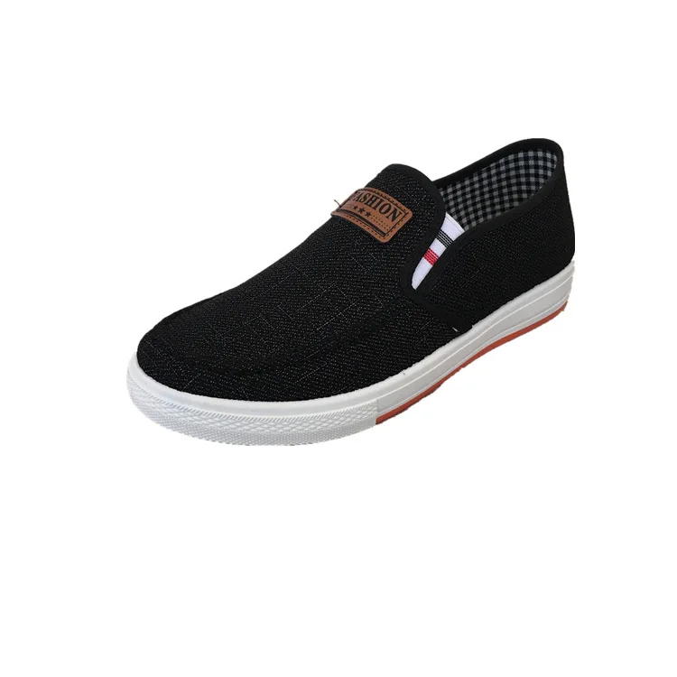 

New cattle tendon soled shoes men's old Beijing cloth shoes Korean fashion shoes