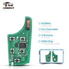 Печатная плата Dandkey, электронный пульт дистанционного управления для Chevrolet Malibu Cruze Aveo Spark Sail Opel Vauxhall 2345 кнопки 315433 МГц