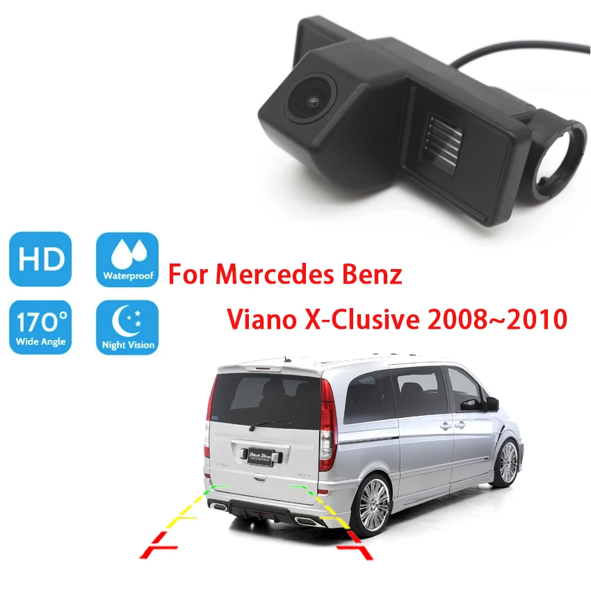 

Реверса Камера для Мерседес Бенц виано X Clusive 2008 2009 2010 CCD Full HD Ночное Видение заднего вида Камера