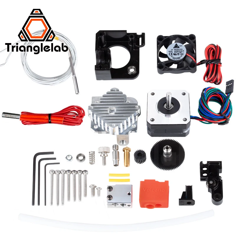 Экструдер Trianglelab Titan полный комплект экструдер Aero V6 Hotend Reprap Mk8 i3 совместимый с 3d