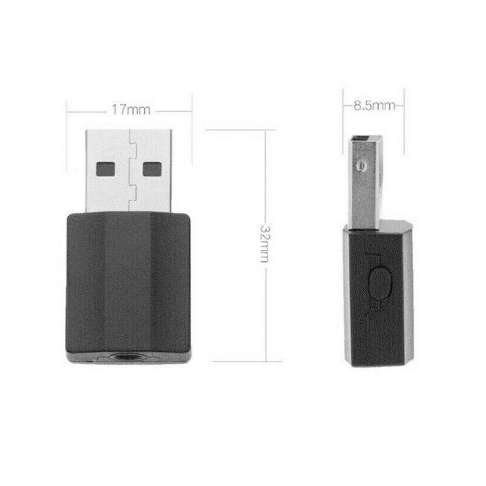 

3.5mm Jack RCA Adapter 2 in 1 Wireless Bluetooth 5.0 Audio Receiver Transmitter Bluetooth Audio Transmitter Receiver for Tv