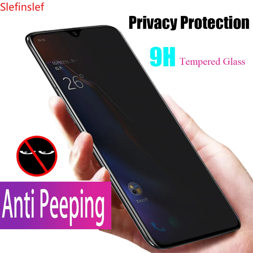 Защитное стекло 9H для Oneplus 7 7T 6 6T 5 5T One Plus 1 + антишпионское закаленное | Мобильные