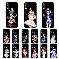 yndfcnb lovelive phone case for huawei y 6 9 7 5 8s prime 2019 2018 enjoy 7 plus