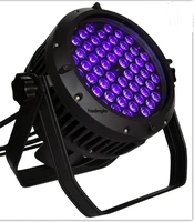 4pcs waterproof ip65 543w led uv par 64 dmx waterproof new purple led parcan light for disco dj stage club party club bar