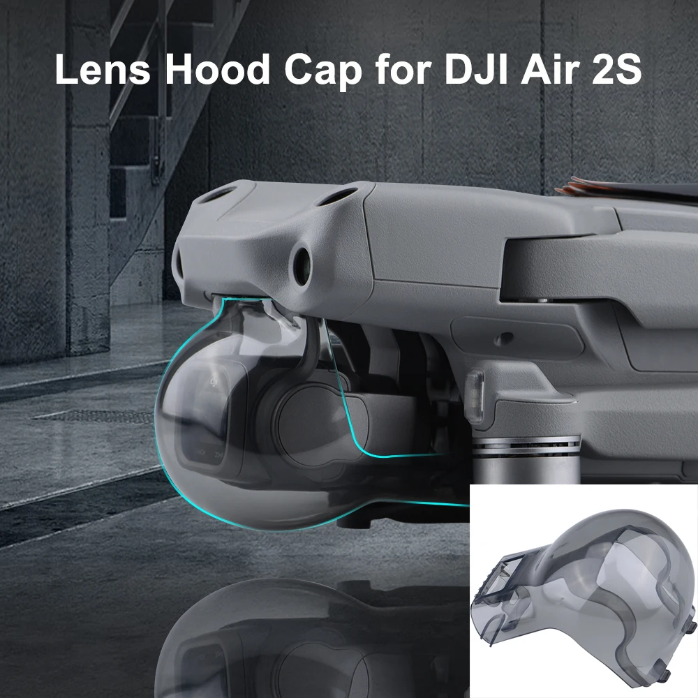 

Lens Cap for DJI Air 2S Drone Camera Gimbal Lens Hood Cap Protector Dust-proof Cover Transport Holder Stabilizer Accessories