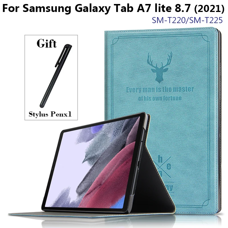 

Кожаный флип-чехол для Samsung Galaxy Tab A7 Lite 8,7 дюйма