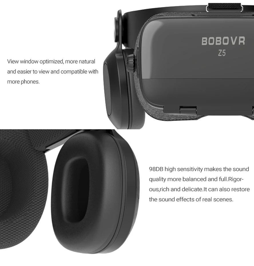 Z5 Очки виртуальной реальности 3D гарнитура шлем для смартфона FOV120 стерео гарнитура иммерсивная модель VR контроллер