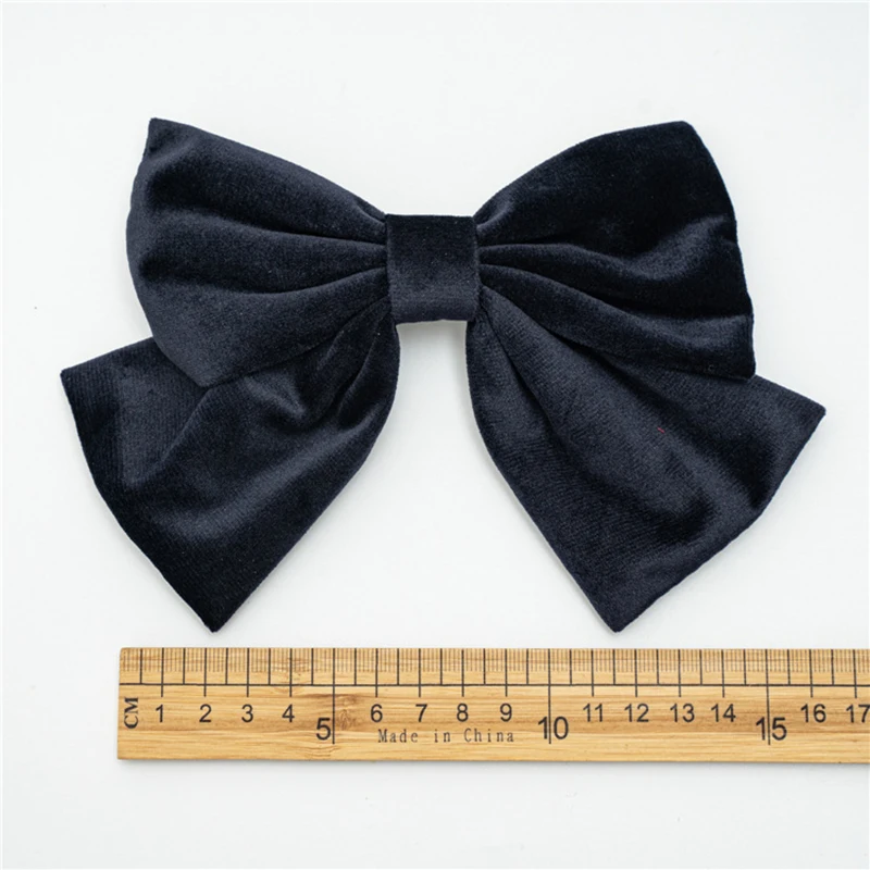 

2021 Velvet Bow Hair Clip Back Head Spoon Hair Accessories Girl Side Clip Hair Clip Spring Clip Top Clip Hair Accessories