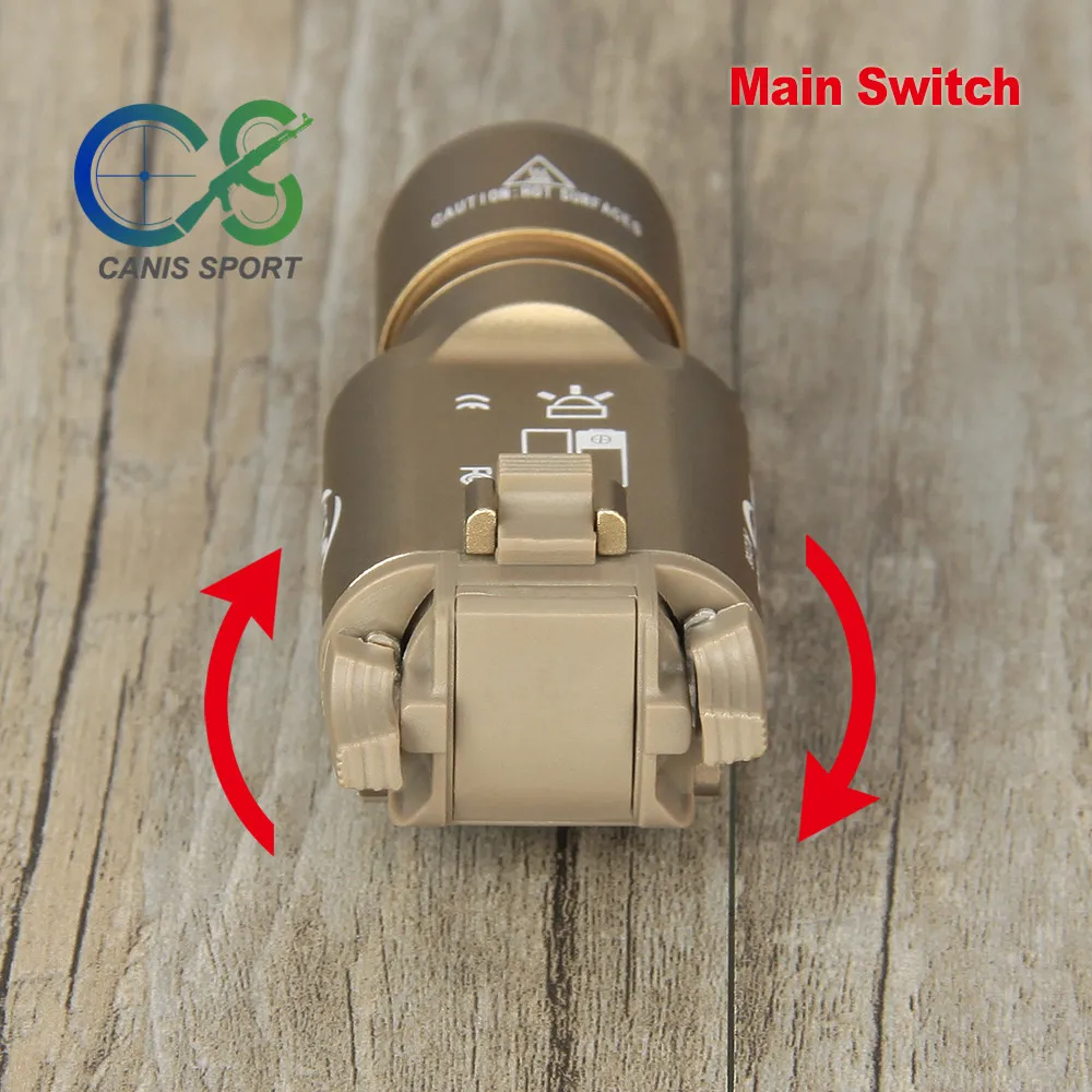 PPT быстроразъемный рельсовый зажим X300 ультра светодиодный светильник для оружия