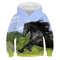 baby kids clothes animal horse hoodies 3d print children long sleeve girls clothing boys sweatshirts cool outfits top 4 14 years