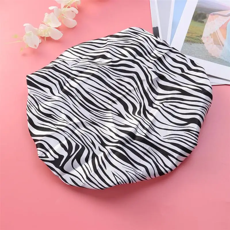 1 шт. ночная рубашка широкая боковая эластичная шапочка для сна шапка выпадения