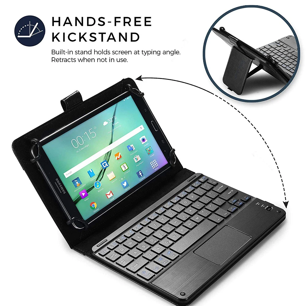 9-10 1 дюймов Магнитный Съемный Bluetooth-чехол для планшета клавиатура iPad Huawei Samsung Lenovo