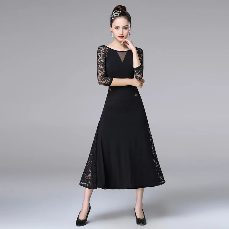 Бальное платье стандартный женский танцевальный костюм для сцены Женская юбка