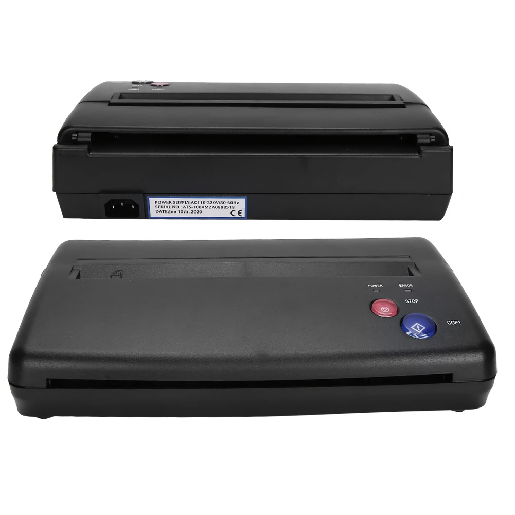 Трафаретная Машина для переноса татуировок мини термальный копировальный