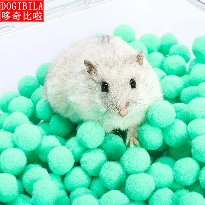 Товары для животных игра цветной мяч Золотой медведь еж клетка белки украшение