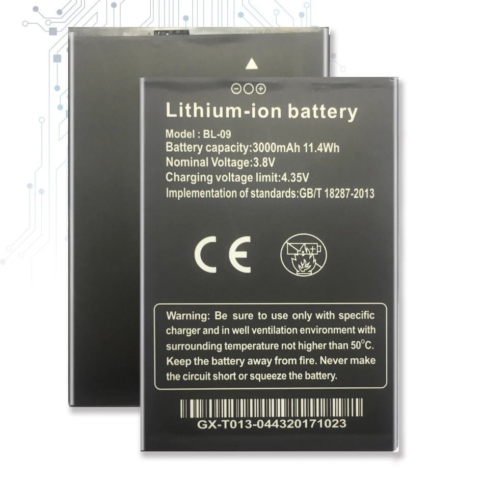 

3000mAh BL-09 запасная батарея для THL T9 / T9 Pro + номер отслеживания