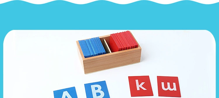 

88pcs wooden Montessori sandpaper letter card letter A-Z children's educational toy sandpaper letter box children's learning toy